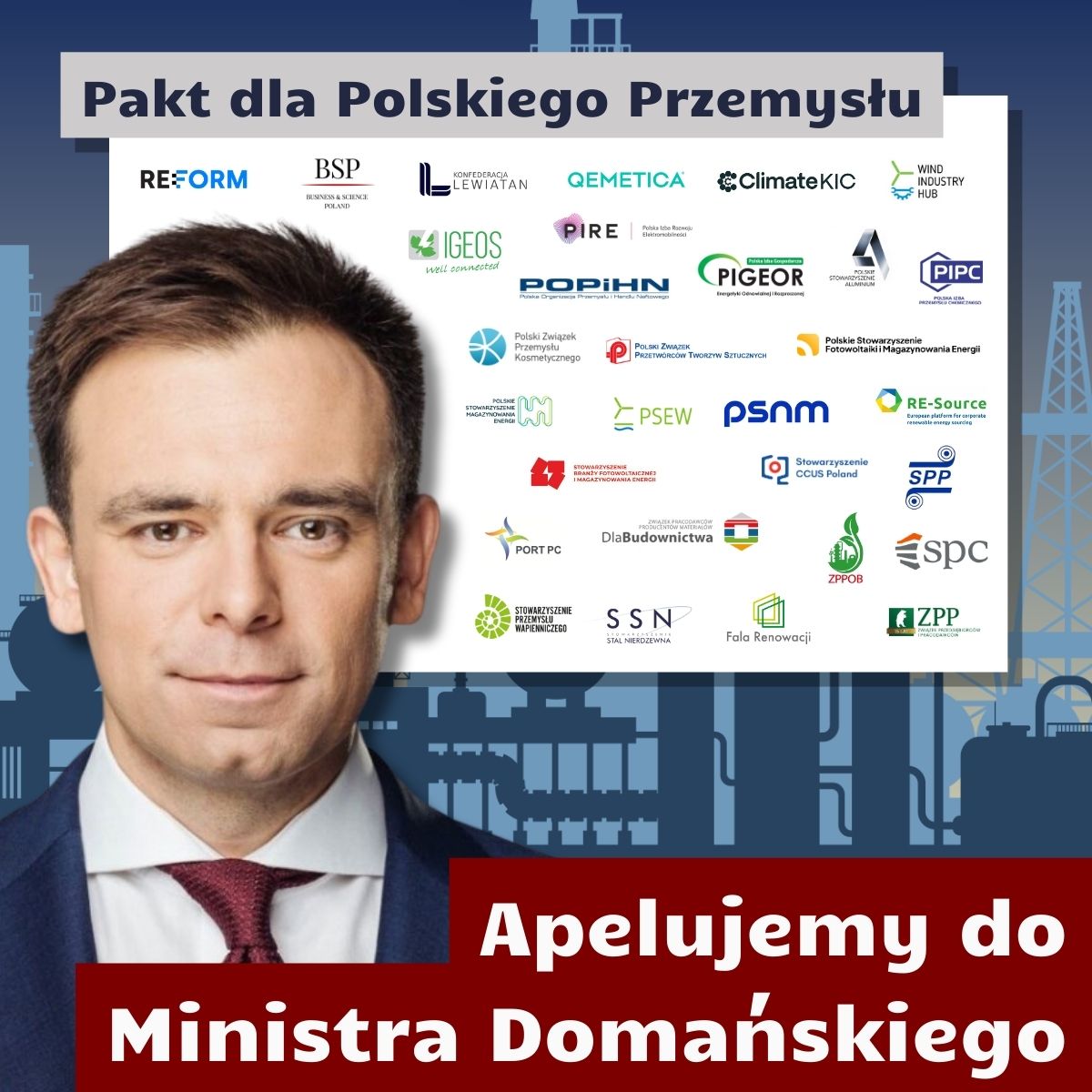 Biznes wzywa rząd do działania – „Pakt dla polskiego przemysłu” trafił do ministra Domańskiego